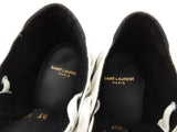 Yves Saint Laurent Bedford Distressed White Leather Shoes Size Eu 37 Do0525crde
