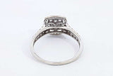 Diamond Ring In 10k White Gold 2 Grams Size 9 Eb0924ixsa