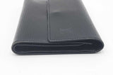 Louis Vuitton Black Epi Leather Porte Tresor Wallet Eb0626lrxdu