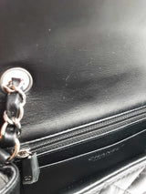 Chanel Quilted Black Leather Mini Flap Bag Eb0626oixzde