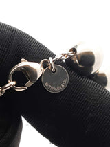 Tiffany & Co. Hardwear Ball Bracelet In Sterling Silver 19.3 Grams 8 Inch Fw1026lordu