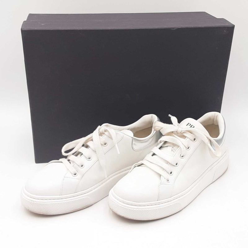 Prada Calzature Donna White Size 37.5 Eu Sd0225lzxdu