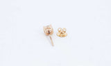 14k Yellow Gold 0.75ctw Diamond Stud Earring 0.8 Grams Eb0524poxdu