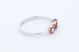 14k Gold Floral Ring With Diamonds 1.8 Grams Size 7 Eb0626loxde