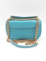 Louis Vuitton Malibu Green Calfskin Nu Wave Chain Shoulder Bag Sd0325exzsa