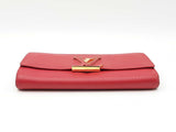 Louis Vuitton Capucines Wallet In Red Taurillon Leather Fw1225lrxdu