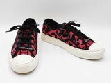 Christian Dior Walk'n'dior Sneakers In Pink & Black Canvas Size 10 Fw0326lcrdu