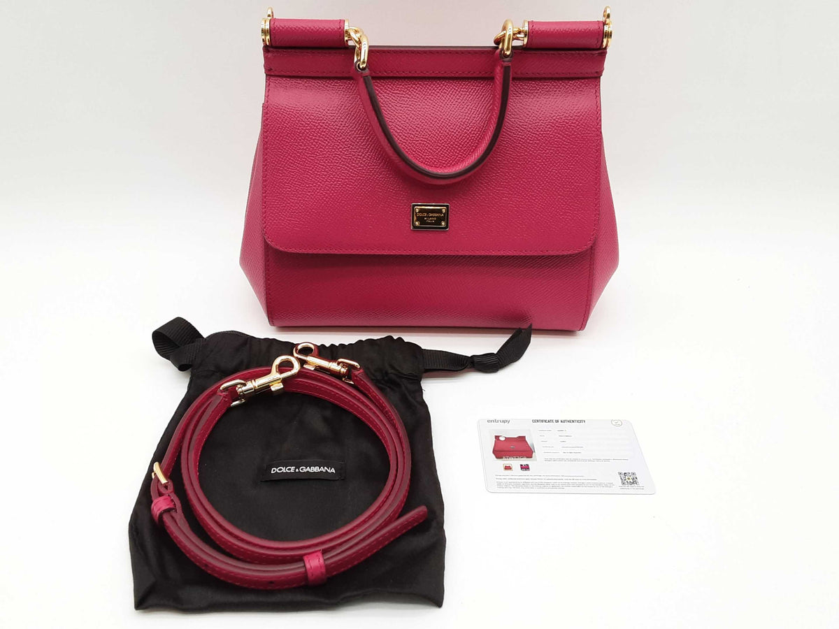 【関税＆送料込み】Dolce & Gabbana Small Mud-Coloured Sicil Dolce and Gabbana | Small Sicily Bag | Crossbody Bags