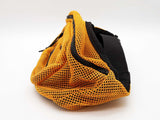 Ysl Saint Laurent Yellow Mesh Panel Logo Belt Bag Sd0726orzde