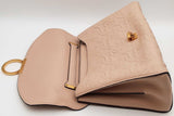 Salvatore Ferragamo Margot Gancini Embossed Leather Top Handle Bag Eb0626rxzsa