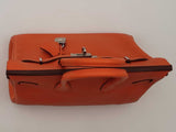 Hermes Orange Birkin 25 Box Calf Leather Orange Handbag (2014) Aa0126lirzxsa