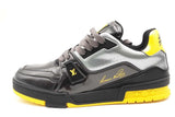 Louis Vuitton Lv Black & Yellow Trainers Sneakers Size 6.5 Eb0126rorsa