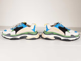 Balenciaga Triple S Blue Black Green Beige Chunky Sneakers Size 13 Sd0526lzxde