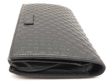 Gucci Black Microguccissima Leather Crossbody Wallet Do0625lxzde