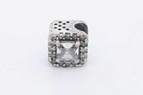 Pandora Sterling Silver Bead Charm 2.4 Grams Eb0824rsa