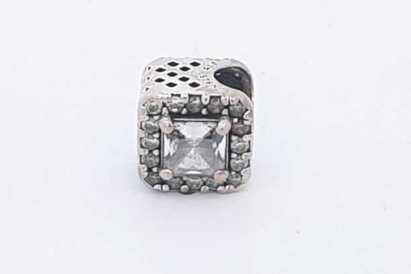 Pandora Sterling Silver Bead Charm 2.4 Grams Eb0824rsa