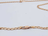 10k Yellow Gold 7 Grams Concave Curb Chain 20 Inches Aa0326wzxsa