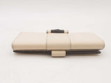 Gucci Beige Leather Bamboo Wallet Sd0725lzxsa