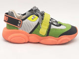 Moschino Couture Teddy Fluo Shoes Multi-color Size 40 Aa1225lorsa