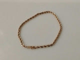 Rope Bracelet Yellow Gold 14k 6.9 Grams 8 Inch Vc0526przmia