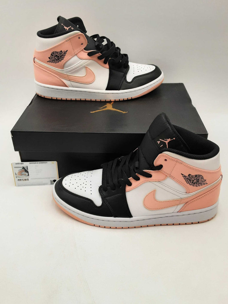 Nike Air Jordan 1 Mid Arctic Orange Sneakers Size 9.5 Sd0125rxsa