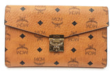 Mcm Visetos Cognac Wallet With Chain Eb1225lrxdu