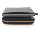 Marc Jacobs The Wallet Black Leather Bifold Zipper Wallet Do0426lrde