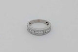0.8cttw Diamond Ring In 18k White Gold 4.5 Grams Size 5 Eb1026pxzsa