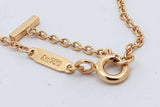 Tiffany & Co. 18k Gold T Smile Bracelet With Diamonds 2.8g 6 Inch Eb0426pxzsa