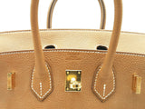 Hermes Fauve Barenia Faubourg Birkin 25 Handbag Aa0126ospzxsa