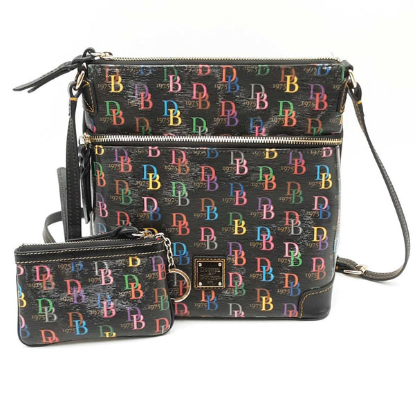 Dooney & Bourke Db75 Ruby Multi Double Zip Shoulder Bag Sd0625wrdu