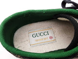 Gucci 606110 Tennis 1977 Black Gg Jacquard Denim Shoes Size Eu 35.5 Do0825lxzde