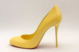 Christian Louboutin Dolly Yellow Patent Leather Pumps Size 40 Eb1224lrxsa