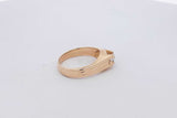 0.15ctw Diamond 14k Yellow Gold Ring 4.9 Grams Size 7 Eb0526rxzsa