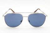 Dolce & Gabbana Dg2296 Pilot Sunglasses With Blue Lenses Eb1125crde