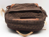 Michael Kors Prescott Large Backpack Brown Aa0526wzsa