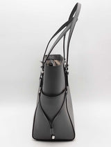 Michael Kors Voyager Ew Leather Tote Gray Aa0626rzsa