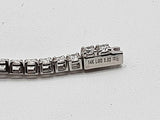 3.00 Cttw Lab Grown Diamonds 14k Wg 4.5g Tennis Bracelet 6.75 In Do0726llxzde