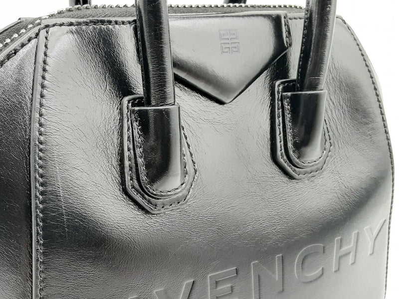 Givenchy Antigona Black Calfskin Handag Fw1124oxzsa