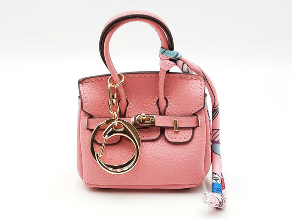 Mini Barkin Bag Doggie Waste Bag Dispenser Charm In Pink Fw1025cdu