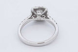 0.51cttw Diamond Ring In 14k White Gold 4.1 Grams Size 7 Eb0626wcrdu