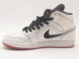 Nike Cu2804-100 Jordan 1 Mid White Shoes Size 9.5 Aa0725lrzsa
