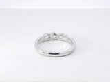 0.30 Cttw Diamond & 14k White Gold Anniversary Ring 3.9g Size 7.25 Fw0326ocrdu