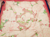 Hermes Les Pivoines Peonies Pink Blue Flower Silk Scarf Do0426wxzde