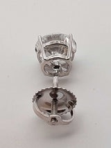 2.0 Cttw Lab-grown Diamond Stud Earrings In 14k White Gold 1.1 Gram Fw0326wcrdu
