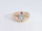 0.15 Cttw Diamond 10k Yellow Gold Ring 5 Grams Size 9 Aa0525orzsa