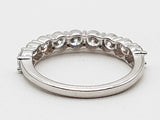 1.08 Cttw Lab Grown Diamonds 14k White Gold 2.26g Ring Size 6.75 Do0726rcrde