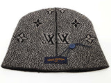 Louis Vuitton Gray Monogram Beanie Hat Do0825lrxde