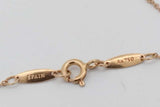 Tiffany & Co. Elsa Peretti 18k Gold Open Heart Pendant Necklace 4.4g Eb0926lcrsa