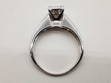 1.28 Cttw Natural Diamonds 14k White Gold 4.1g Ring Size 9.75 Do0626worde